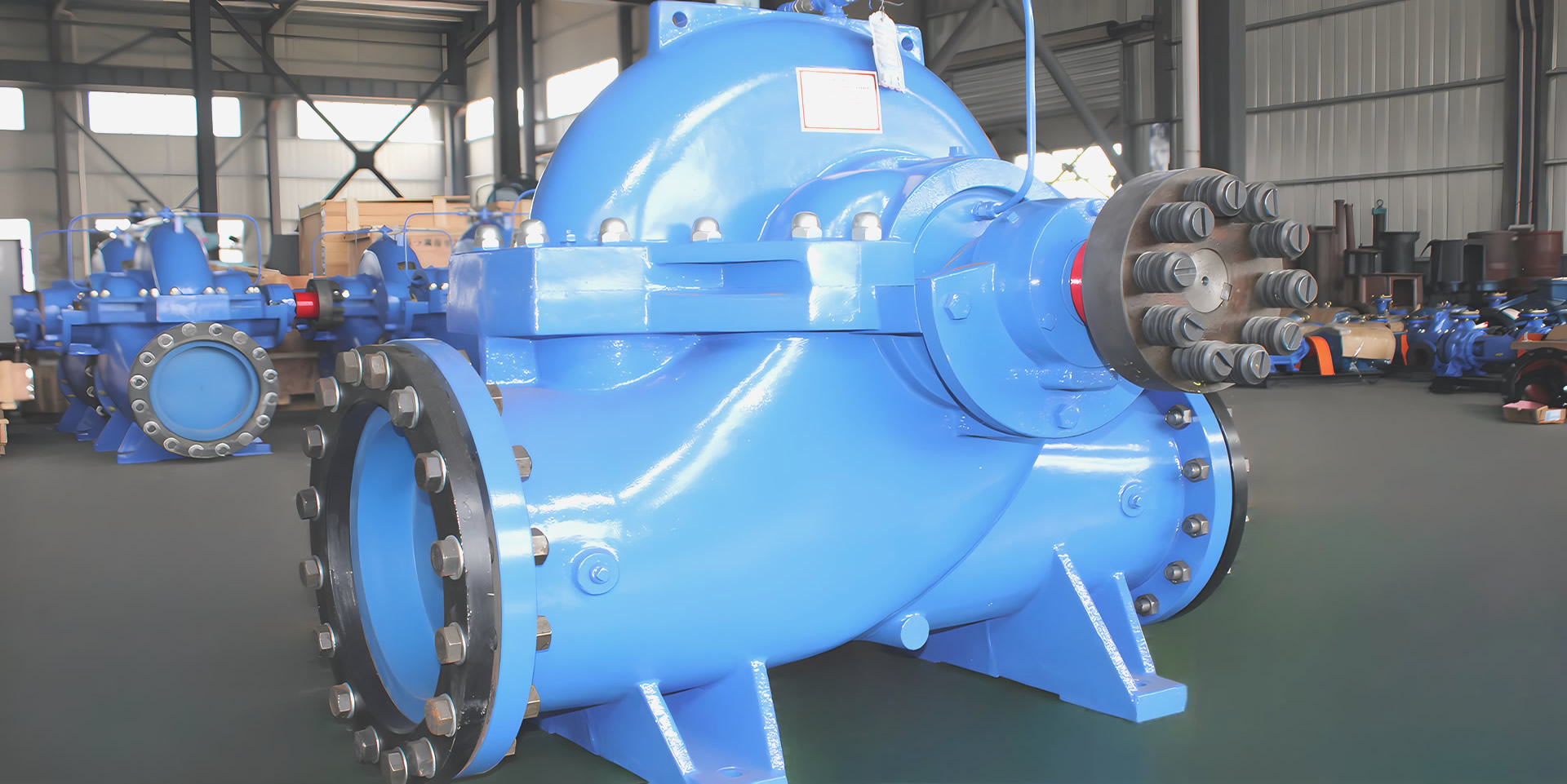 江河取水专用双相钢单级双吸中开泵